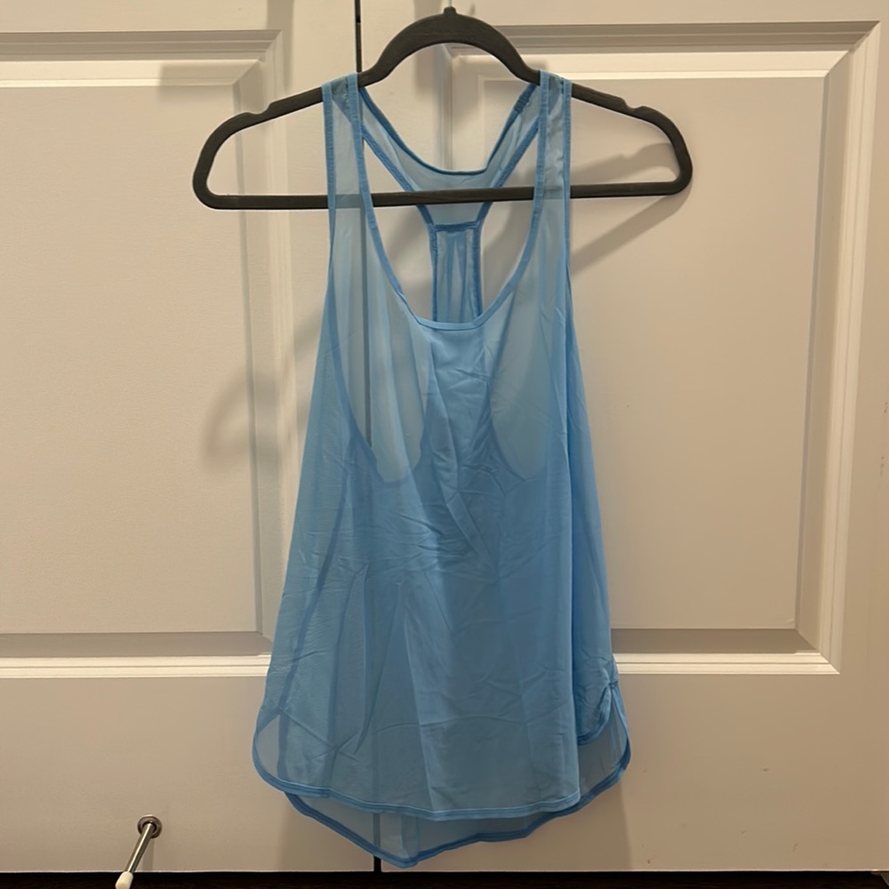 Lululemon Sheet Mesh Athletic Tank Top